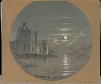 Castle in Moonlight by James Makgill Heriot Maitland