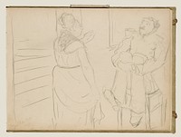 Brothel Scene by Edgar Degas