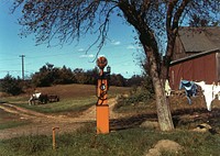 Rural Scene, Near Andover, Maine by Jack Delano