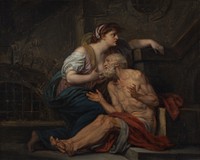 Cimon and Pero: "Roman Charity" by Jean Baptiste Greuze