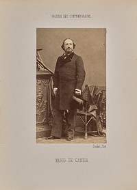 Mario de Candia by André Adolphe Eugène Disdéri