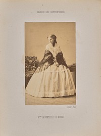 Madame la comtesse de Morny by André Adolphe Eugène Disdéri