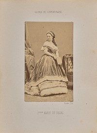 Princesse Marie de Solms by André Adolphe Eugène Disdéri
