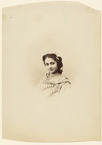 Portrait of an Unidentified Young Woman by Gustave Le Gray