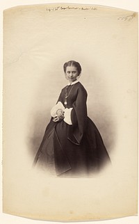 Portrait of Celine Montaland (?) by Gustave Le Gray