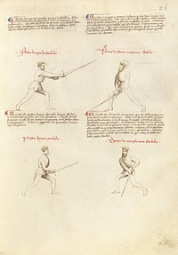 Combat with Sword by Fiore Furlan dei Liberi da Premariacco