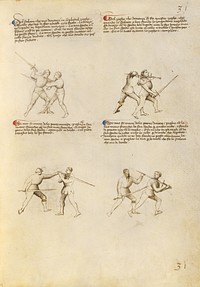 Combat with Sword by Fiore Furlan dei Liberi da Premariacco