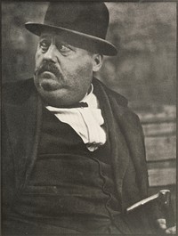 Photograph - New York [Man in a Derby] by Paul Strand