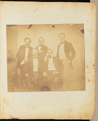 Group portrait of men by Jakob Höflinger