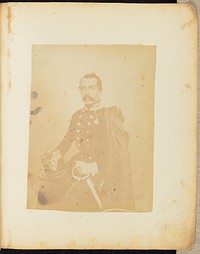 Portrait of a man in military uniform by Jakob Höflinger
