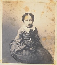 Portrait of a girl by Jakob Höflinger