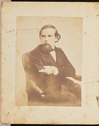 Portrait of a man with a goatee by Jakob Höflinger