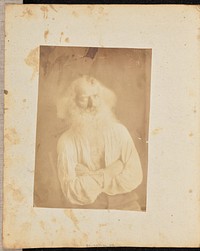 Portrait of a man with a bushy beard by Jakob Höflinger