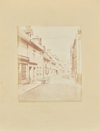 St. John's Street and Cathedral, Peterborough by Samuel Buckle