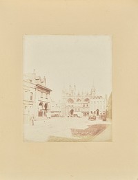 Market Place and Cathedral, Peterborough by Samuel Buckle