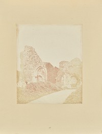 Castle Ruins, Hastings by Samuel Buckle