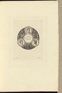 Design by Johann Theodor de Bry by Édouard Baldus