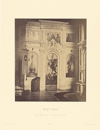 Saint-Isaac, Paroi Laterale de la Grande Iconostase by Pierre Ambrose Richebourg