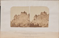 Culminating point of the Peak of Teneriffe, 12,198 feet high, showing the interior of the terminal crater of the mountain by Charles Piazzi Smyth