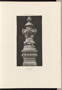 Pavillon de Flore (Vase de Couronnement) by Édouard Baldus