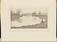 The Black Pool, Near Hoddesdon by Peter Henry Emerson