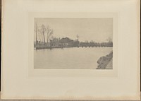 King's Weir, River Lea by Peter Henry Emerson