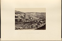 The Village of Siloam and Valley of Kidron by Francis Frith