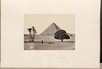 The Great Pyramid, From the Plain by Francis Frith