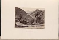 Wadee Feyran Sinai, Second View by Francis Frith