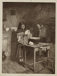 "The Young Housewife" by William Baxter Collier Fyfe