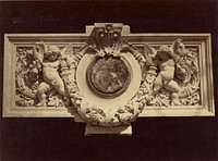 Bas-reliefs de l'Attique. Facade principale. by Louis Émile Durandelle