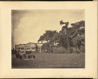 Government House from the South - Barrackpore by John Edward Saché