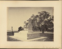 Lady Canning's Tomb, from North East - Barrackpore by John Edward Saché