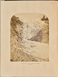 Upper Ice-Fall of the Ober Grindelwald Glacier by Ernest H Edwards