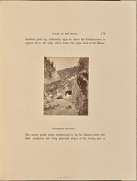 The Gorge of the Massa by Ernest H Edwards