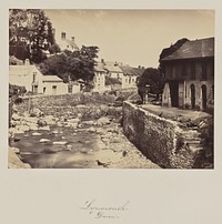 Lynmouth. Devon. by Francis Bedford and Arthur James Melhuish