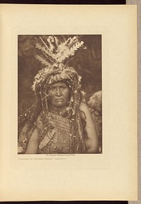Costume of a Woman Shaman - Clayoquot by Edward S Curtis