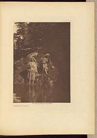 Gathering Seaweed by Edward S Curtis