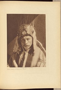 Raven Chief of Skidegate - Haida by Edward S Curtis