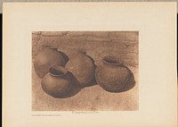 Southern Shoshonean Pottery by Edward S Curtis