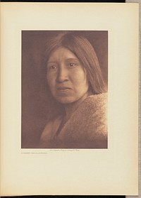 A Desert Cahuilla Woman by Edward S Curtis