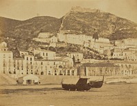 Salerno from the Sea shore by Jane Martha St John