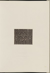 Triptych in Carved Box Wood by Charles Thurston Thompson
