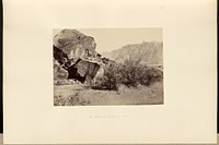 The Wadee El-Mukattab, Sinai by Francis Frith