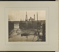 Ellesmere Port - Entrance to Docks by G Herbert and Horace C Bayley