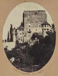 Castle of Angenstein near Bâle by Sir John Joscelyn Coghill