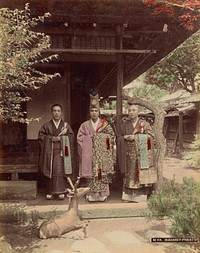 Buddhist Priests by Kusakabe Kimbei