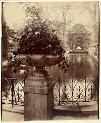 Luxembourg Gardens by Eugène Atget