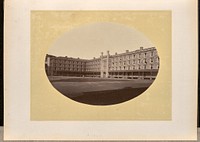 Old Central Barracks, West Point by George Kendall Warren