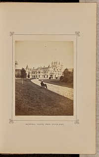 Balmoral Castle, from south-west by George Washington Wilson